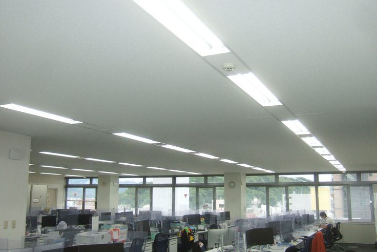 企業ビル LED照明取替工事